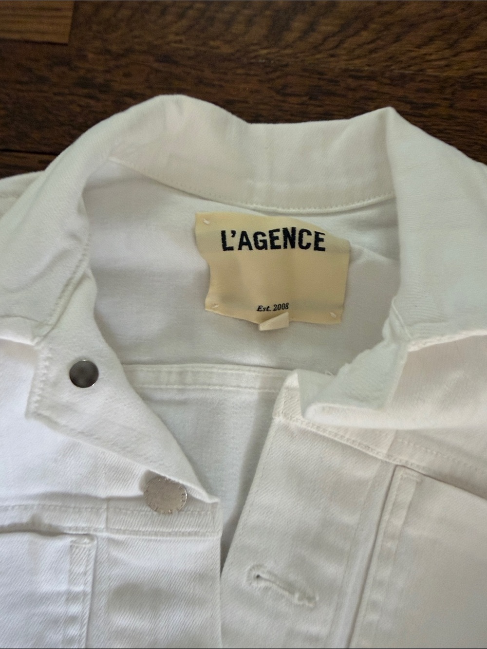 L’AGENCE denim jacket